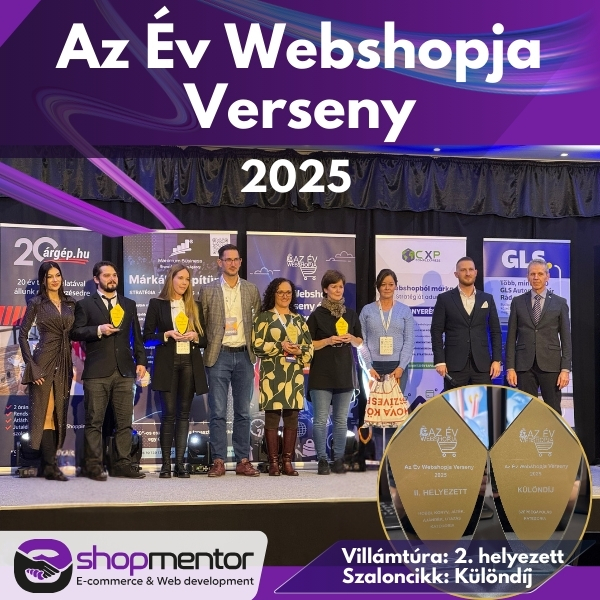 Az év webshopja verseny 2025