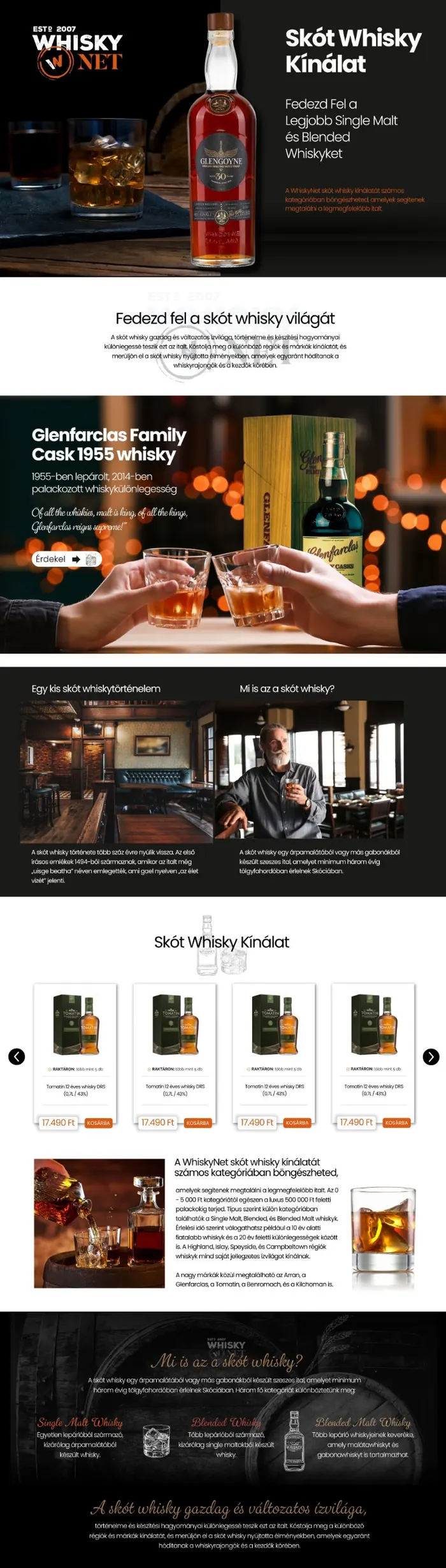 Landoló oldal – WhiskyNet